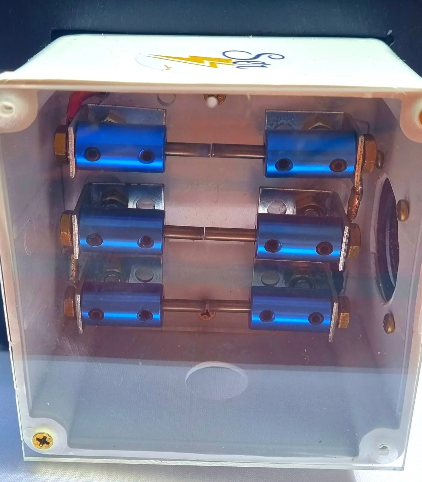 3 Spark Gap. Electrodos tugusteno puro de 5mm